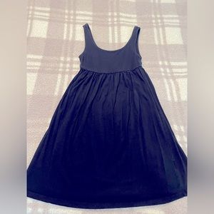 Black tank dress. GUC XS